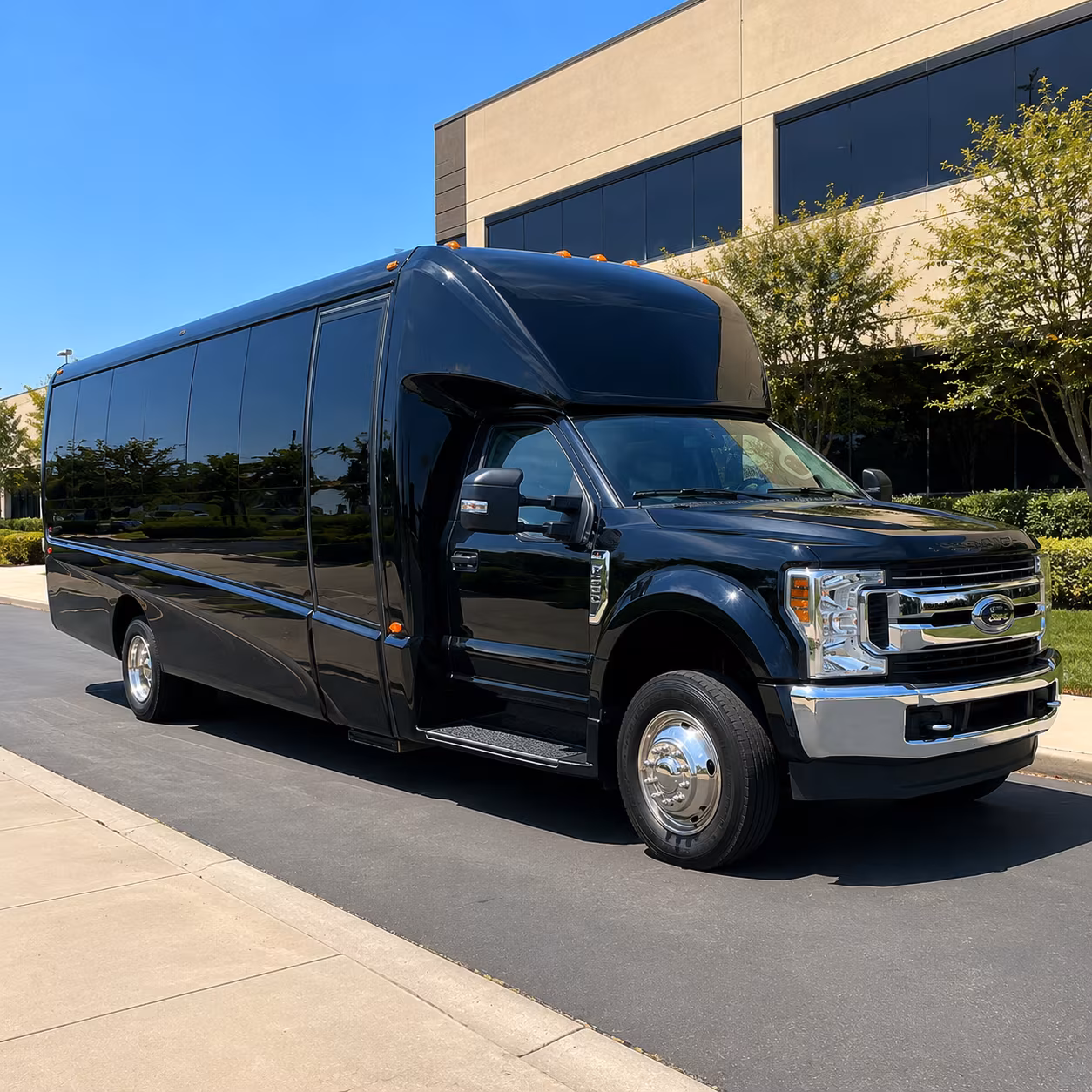 richmond corporate event transportation onboard seating